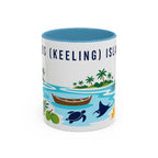 Cocos (Keeling) Islands Coffee Mug | Travel Souvenir Accent Mug | Country Gift Ceramic Cup 11oz 15oz