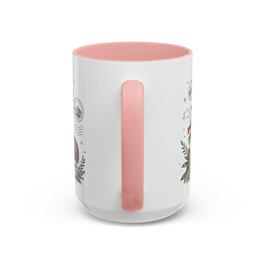 Himalaya Coffee Mug | Travel Destination Souvenir Gift | Accent Color Ceramic 11oz 15oz