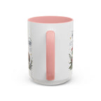 Himalaya Coffee Mug | Travel Destination Souvenir Gift | Accent Color Ceramic 11oz 15oz