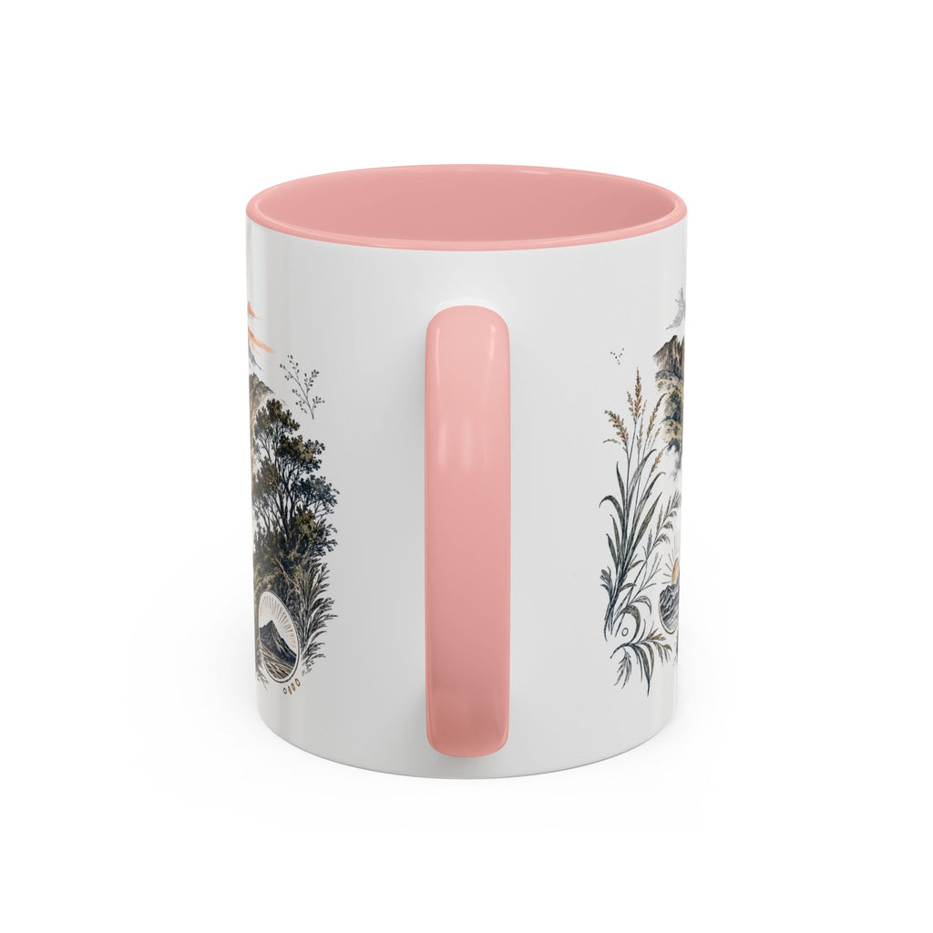Mount Bromo Mug, Indonesia Travel Souvenir, Bucket List Gift, Accent Ceramic Coffee Mug 11oz 15oz