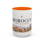 Morocco Home Country Mug | Moving Away Gift | Long Distance Friendship | 11 oz 15 oz Accent Mug