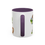 Columbus Illustrated Travel Mug | City Souvenir Accent Coffee Mug | 11oz 15oz Ceramic Cup