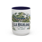 Ella Highlands Mug, Sri Lanka Travel Souvenir, Bucket List Gift, Accent Ceramic Coffee Mug 11oz 15oz