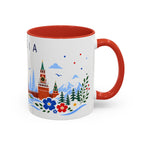 Russia Coffee Mug | Travel Souvenir Accent Mug | Place Gift Ceramic Cup 11oz 15oz
