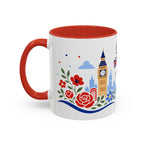 United Kingdom Coffee Mug | Travel Souvenir Accent Mug | Country Gift Ceramic Cup 11oz 15oz
