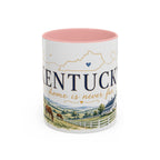 Kentucky Home State Mug | Moving Away Gift | Long Distance Friendship Coffee Cup | 11oz 15oz Accent Mug
