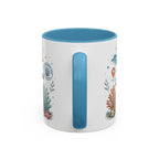 Great Barrier Reef Coffee Mug | Travel Destination Souvenir Gift | Accent Color Ceramic 11oz 15oz