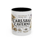 Carlsbad Caverns National Park Coffee Mug | New Mexico Cave Exploration Bat Gift | Accent Color Ceramic 11oz 15oz