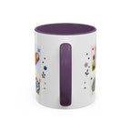 Fez Coffee Mug | Postage Stamp Collage Mug | Travel Souvenir Accent Cup 11oz 15oz