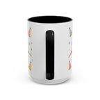 New Year Midnight Mug | Candle Firework Watercolor Party Gift | Accent Cup 11oz 15oz