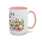 Denmark Coffee Mug | Travel Souvenir Accent Mug | Country Gift Ceramic Cup 11oz 15oz