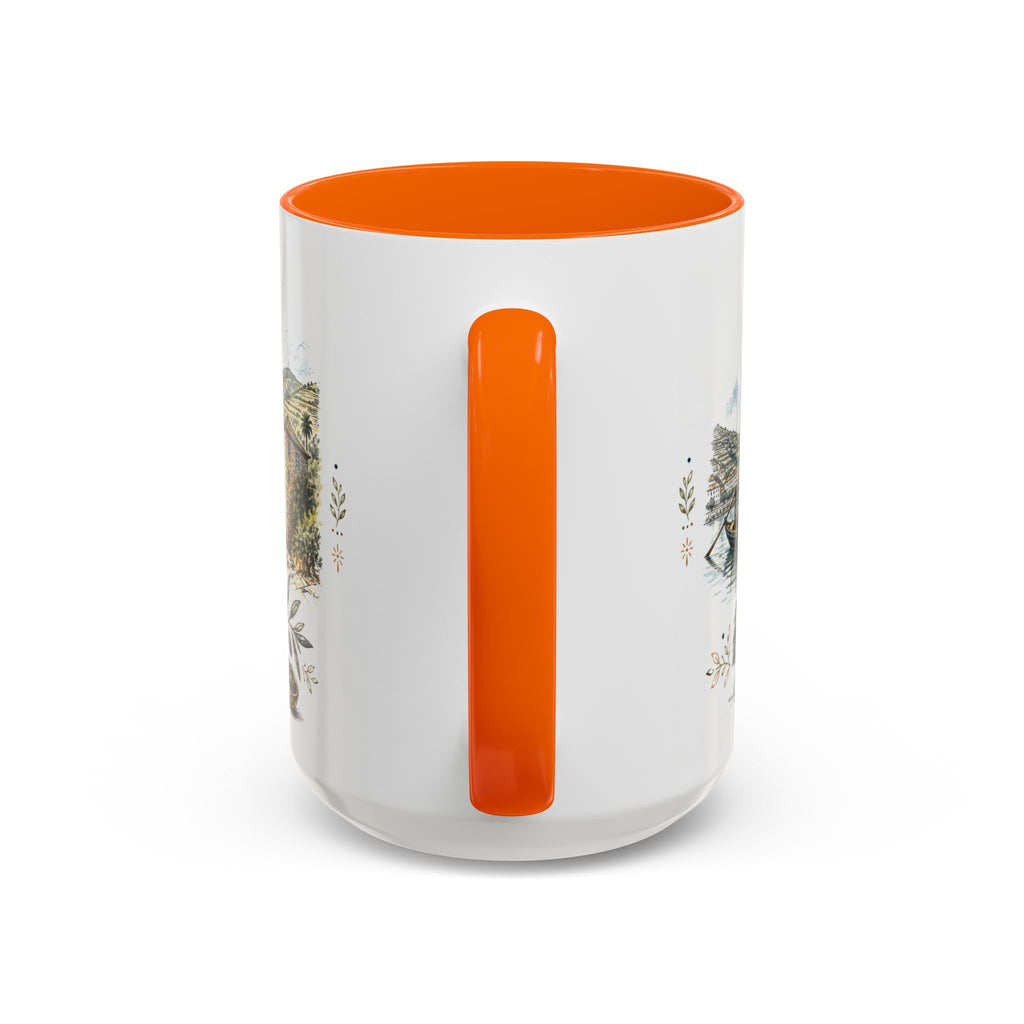 Douro Valley Mug, Portugal Travel Souvenir, Bucket List Gift, Accent Ceramic Coffee Mug 11oz 15oz