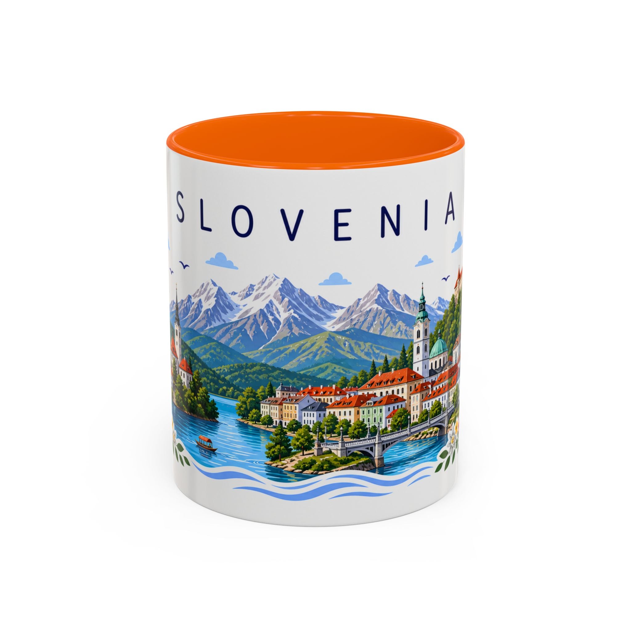 Slovenia Coffee Mug | Travel Souvenir Accent Mug | Place Gift Ceramic Cup 11oz 15oz