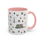 San Francisco Christmas Mug | Watercolor City Souvenir | Ceramic Coffee Cup