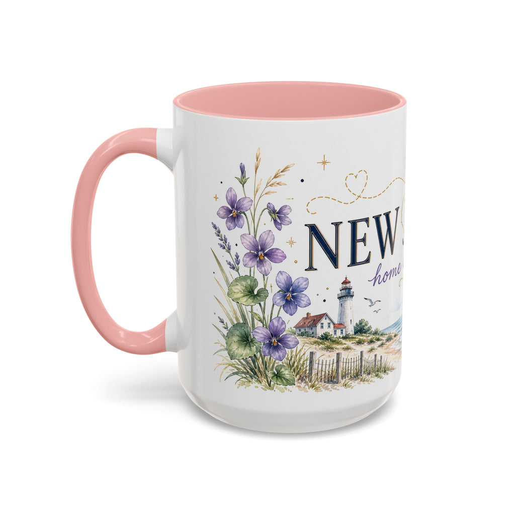 New Jersey Home State Mug | Moving Away Gift | Long Distance Friendship Coffee Cup | 11oz 15oz Accent Mug