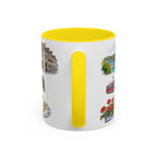Bern Illustrated Travel Mug | City Souvenir Accent Coffee Mug | 11oz 15oz Ceramic Cup