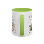 Saguaro National Park Coffee Mug | Arizona Desert Cactus Sunset Gift | Accent Color Ceramic 11oz 15oz