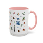 Washington DC Christmas Mug | Watercolor City Souvenir | Ceramic Coffee Cup 11oz 15oz