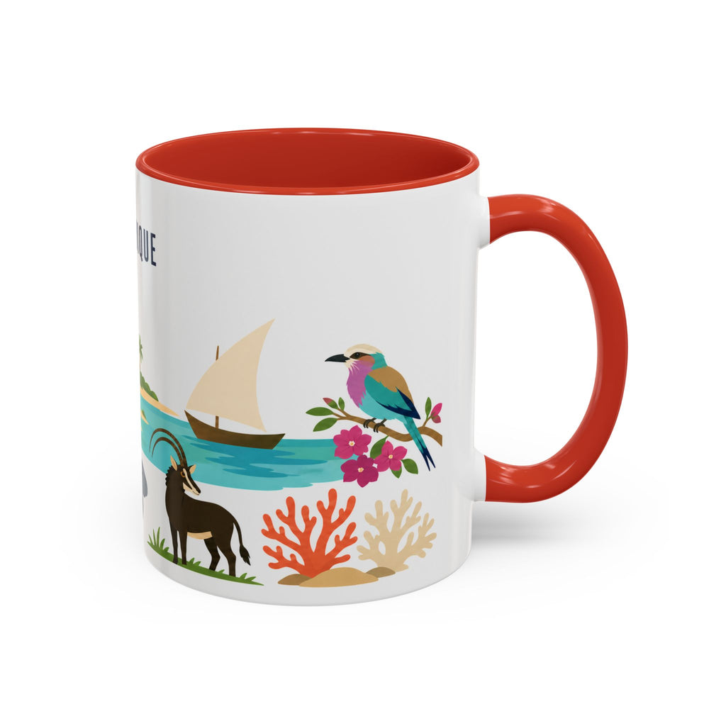 Mozambique Home Country Mug | Moving Away Gift | Long Distance Friendship | 11 oz 15 oz Accent Mug