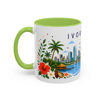 Ivory Coast Coffee Mug | Travel Souvenir Accent Mug | Place Gift Ceramic Cup 11oz 15oz
