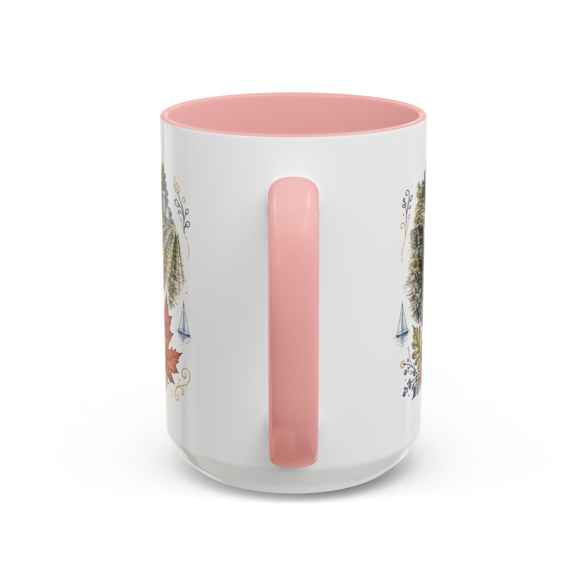 Finger Lakes Mug, New York Travel Souvenir, Bucket List Gift, Accent Ceramic Coffee Mug 11oz 15oz