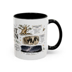 Great Basin National Park Coffee Mug | Nevada Desert Stargazing Hiking Gift | Accent Color Ceramic 11oz 15oz