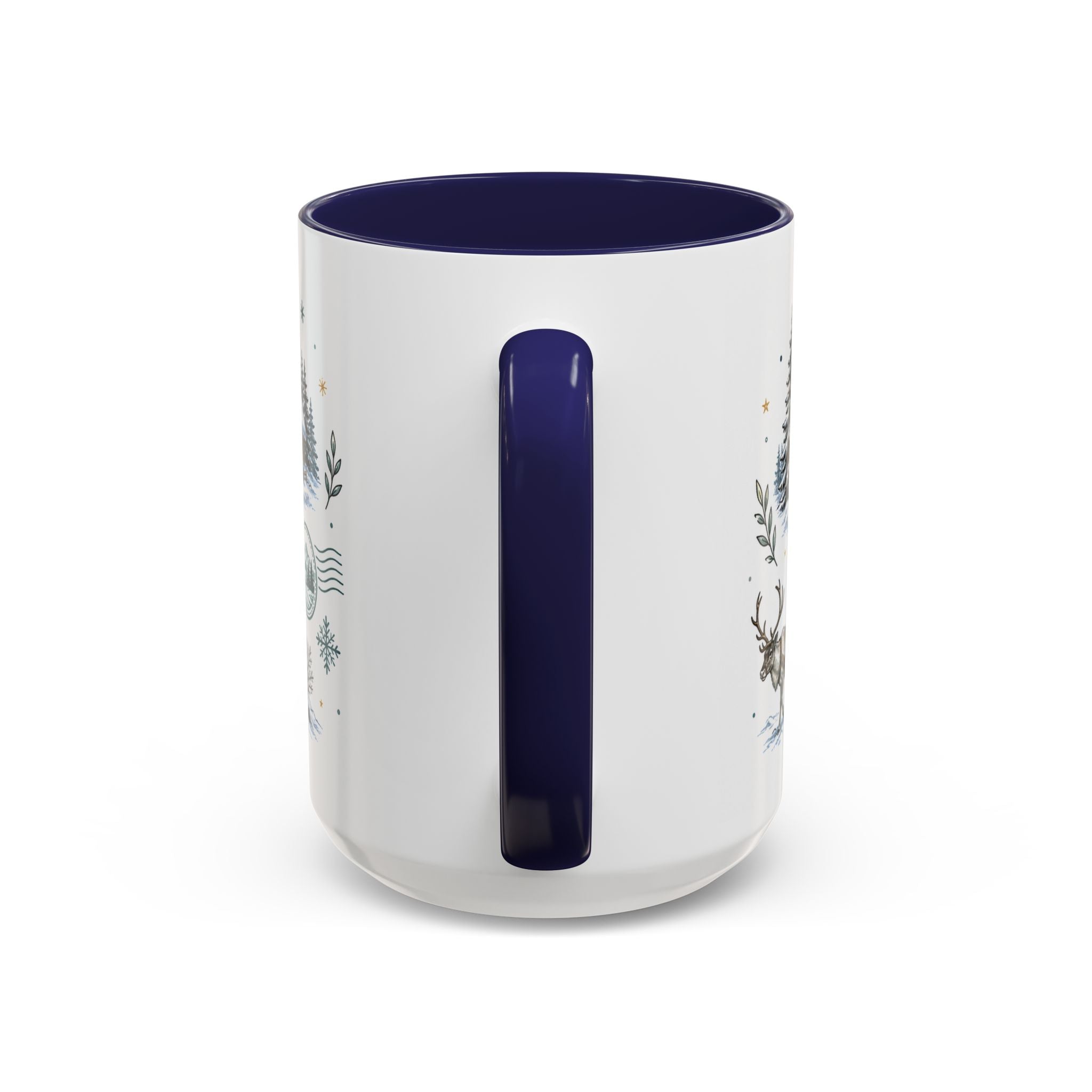 Lapland Coffee Mug | Travel Destination Souvenir Gift | Accent Color Ceramic 11oz 15oz