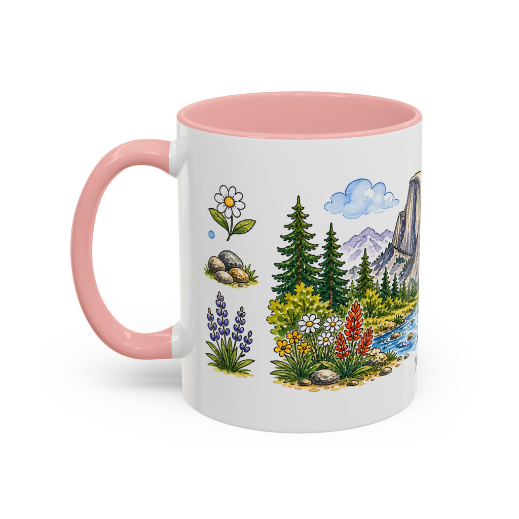 Yosemite National Park Mug | US Travel Souvenir Accent Coffee Mug | 11oz 15oz Ceramic Cup