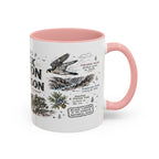 Black Canyon of the Gunnison National Park Coffee Mug | Colorado Deep Canyon Hiking Gift | Accent Color Ceramic 11oz 15oz