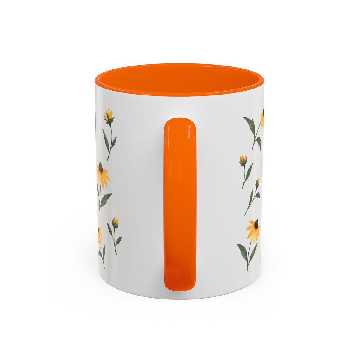 Maryland Black-eyed Susan Mug, State Flower Floral Coffee Cup, 11oz Botanical Gift