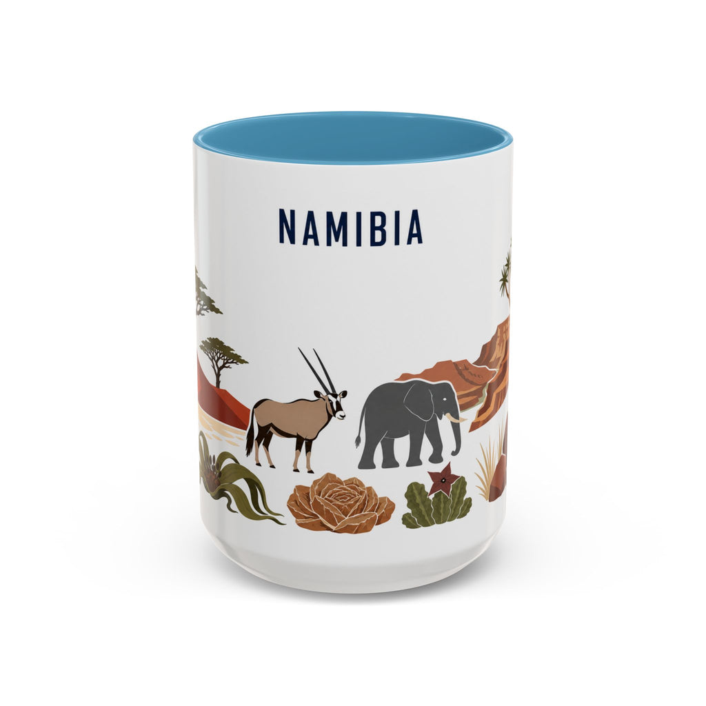 Namibia Coffee Mug | Travel Souvenir Accent Mug | Country Gift Ceramic Cup 11oz 15oz