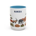 Namibia Coffee Mug | Travel Souvenir Accent Mug | Country Gift Ceramic Cup 11oz 15oz