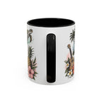 Honolulu Coffee Mug | United States Travel Souvenir | Vintage Illustrated City Gift | 11 oz 15 oz Accent Mug