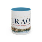 Iraq Home Country Mug | Moving Away Gift | Long Distance Friendship | 11 oz 15 oz Accent Mug