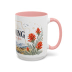 Wyoming Home State Mug | Moving Away Gift | Long Distance Friendship Coffee Cup | 11oz 15oz Accent Mug