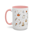 Cute Halloween Mug | Friendly Ghost Potion Watercolor Gift | Magic Accent Cup 11oz 15oz