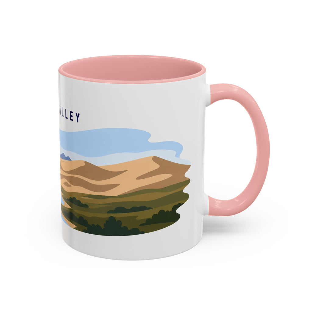 Kobuk Valley National Park Coffee Mug | Solid Color Block Park Souvenir | 11oz 15oz Accent Mug