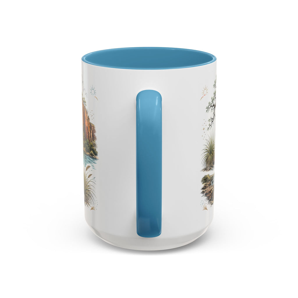 Kimberley Mug, Australia Travel Souvenir, Bucket List Gift, Accent Ceramic Coffee Mug 11oz 15oz
