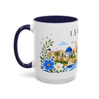 Israel Coffee Mug | Travel Souvenir Accent Mug | Place Gift Ceramic Cup 11oz 15oz
