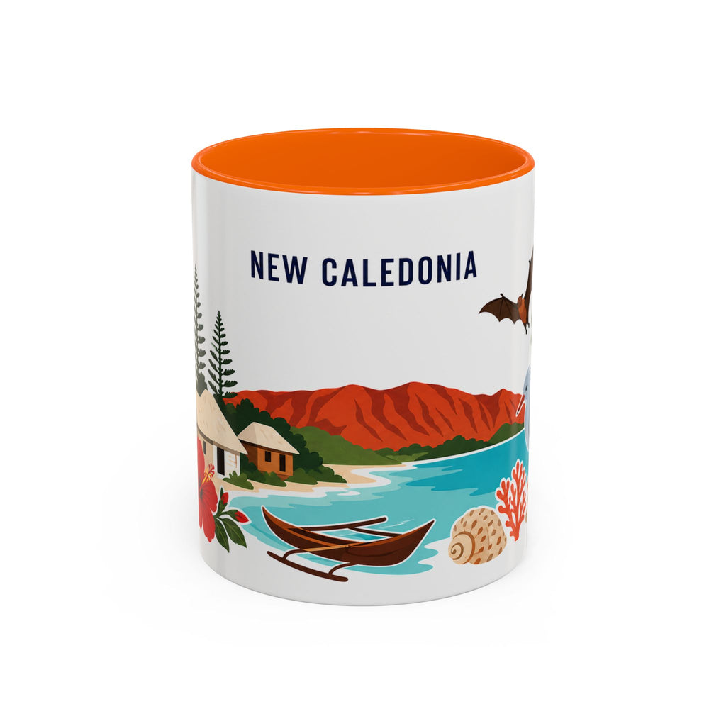 New Caledonia Coffee Mug | Travel Souvenir Accent Mug | Country Gift Ceramic Cup 11oz 15oz