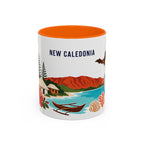 New Caledonia Coffee Mug | Travel Souvenir Accent Mug | Country Gift Ceramic Cup 11oz 15oz