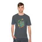 Australia Fan T-Shirt, Aussie Boomerang Design, Moisture Wicking Sport Tee