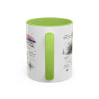White Sands National Park Coffee Mug | New Mexico Desert Sand Dunes Gift | Accent Color Ceramic 11oz 15oz