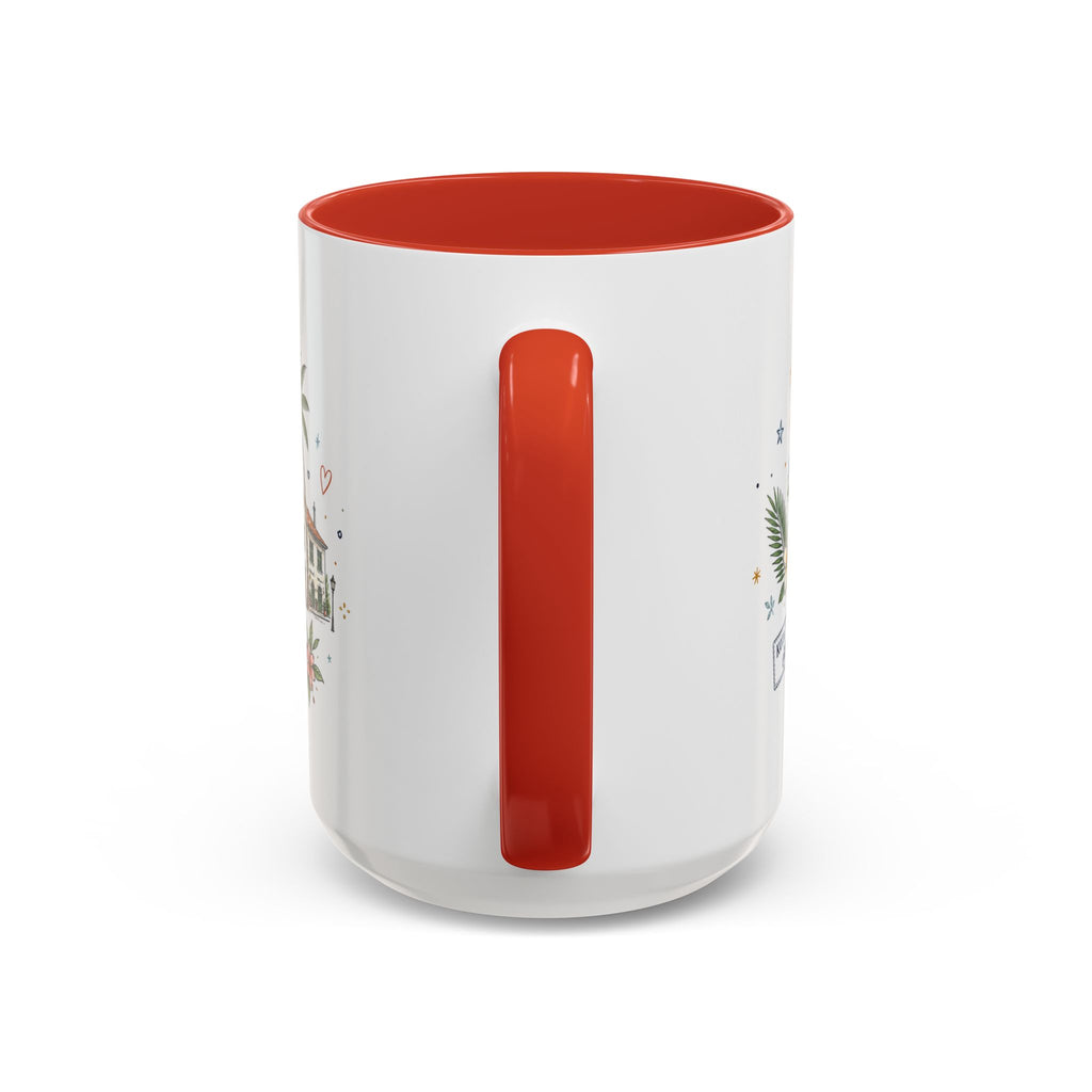 Jakarta Coffee Mug | Indonesia Souvenir Travel Gift | Accent Color Ceramic 11oz 15oz