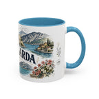 Lake Garda Mug, Italy Travel Souvenir, Bucket List Gift, Accent Ceramic Coffee Mug 11oz 15oz