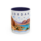 Jordan Coffee Mug | Travel Souvenir Accent Mug | Place Gift Ceramic Cup 11oz 15oz