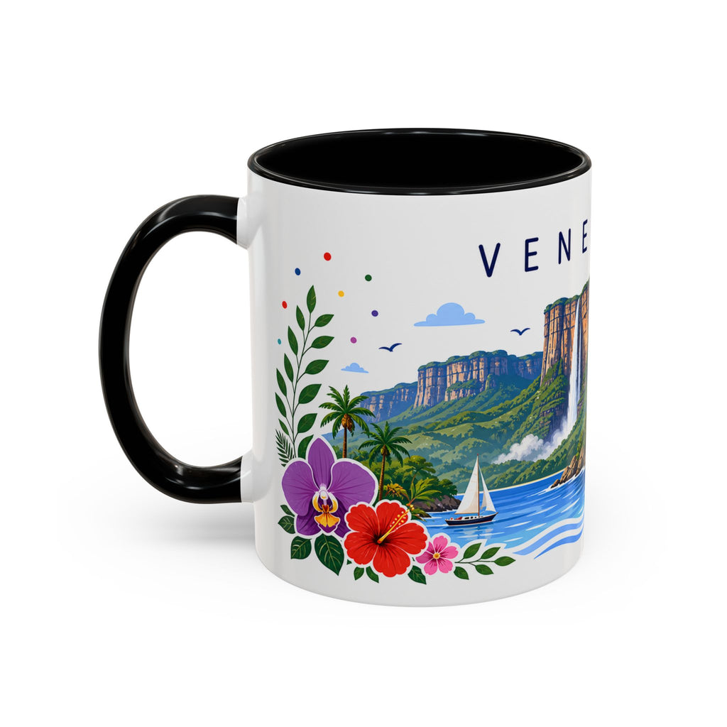 Venezuela Coffee Mug | Travel Souvenir Accent Mug | Place Gift Ceramic Cup 11oz 15oz