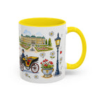 Vienna Travel Mug | European City Souvenir Accent Coffee Mug | 11oz 15oz Ceramic Cup