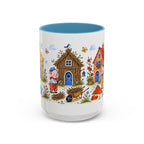 Three Little Pigs Mug | Storybook Fairy Tale Accent Coffee Mug | EveryLegend