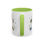 Cairo Coffee Mug | Egypt Souvenir Travel Gift | Accent Color Ceramic 11oz 15oz
